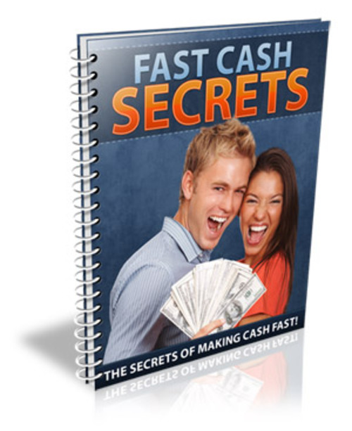 Product picture Fast cash secrets report